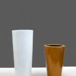 Mendels Cone Fiberglass Pot Vase | 70cm and 45cm
