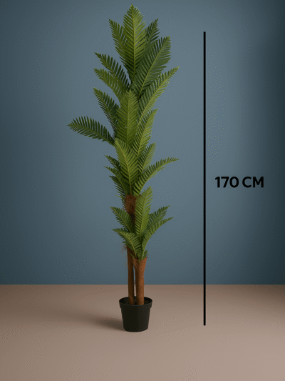 EXTERIOR FAUX PALM TREES