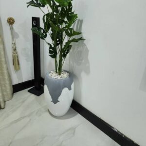 100cm monstera plant potted with 60cm classic pot