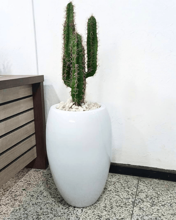 120cm Artificial Cactus Potted Plant with fiberglass pot