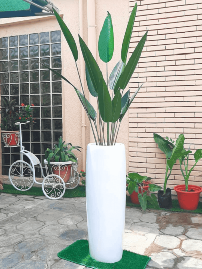 200cm Artificial Potted Banana Plants with fiberglass pot