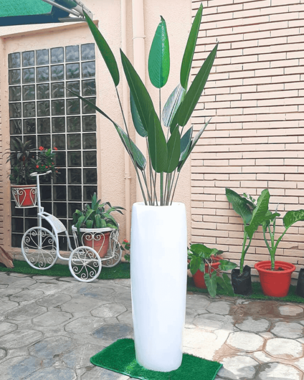 200cm Artificial Potted Banana Plants with fiberglass pot