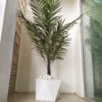 Modern artificial palm décor
