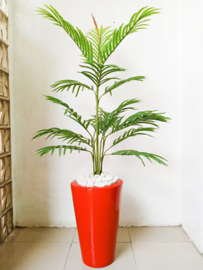 Modern artificial palm décor