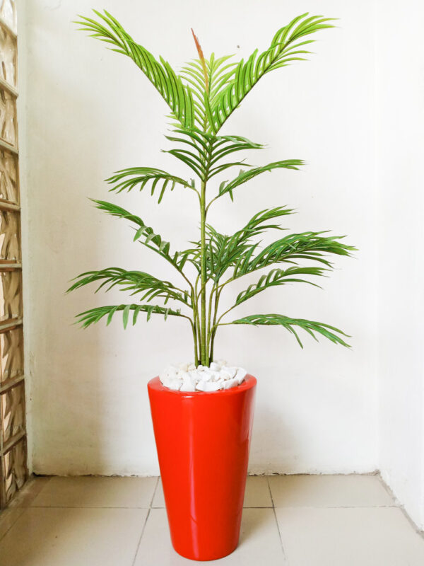 Modern artificial palm décor