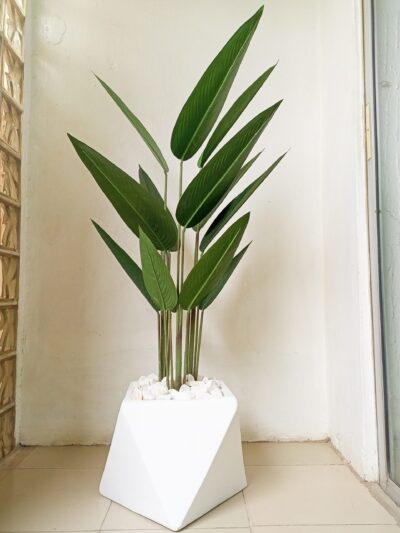 Maintenance-free tropical décor