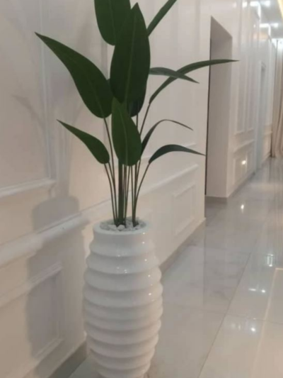 Honeycomb fiberglass pot