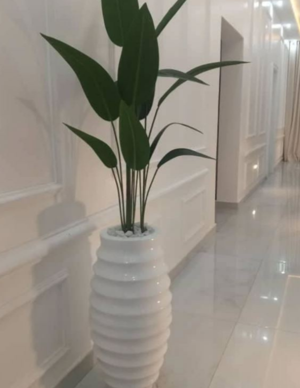 Honeycomb fiberglass pot
