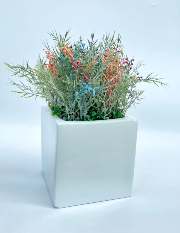 Square fiberglass pot
