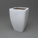Elegant Belly Fiberglass Pot – 49CM Tall, Stylish & Modern