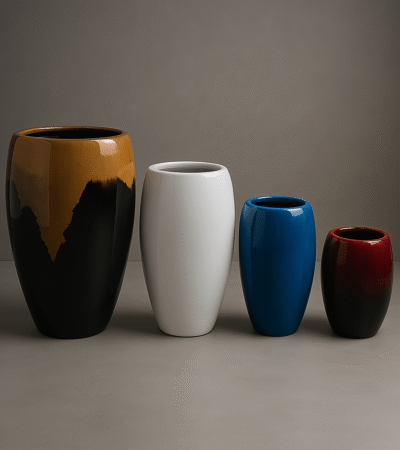 Classic fiberglass pot