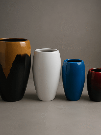 Classic fiberglass pot