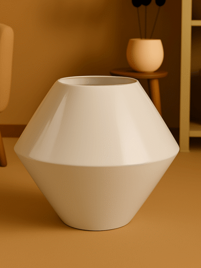 Onion Shape Fiberglass Vase