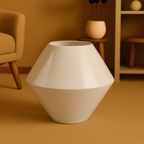Onion Shape Fiberglass Vase