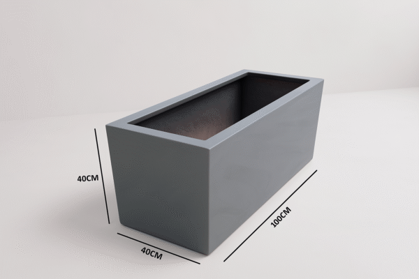 100CM modern rectangular planter