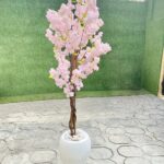 apple fiberglass flower pot