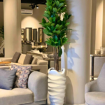 Designer Periwinkle Vase