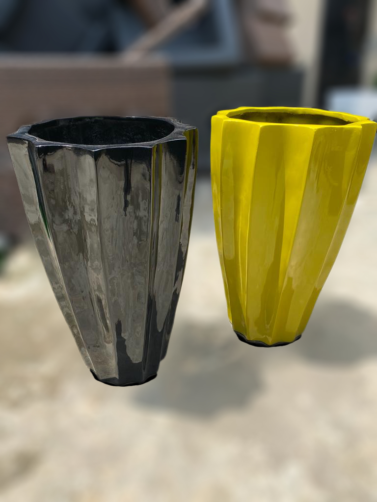 fiberglass vase