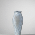 Chic Sereno Vase – 85cm Tall Fiberglass Decorative Vase for Modern Interiors