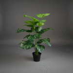 Elegant Artificial Calathea Orbifolia (YD-69)– 80cm Indoor Decorative Green Plant