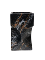 Artistic Fiberglass Galaxy Stone Planter 60cm – Premium Stone-Effect Planter for Modern Décor