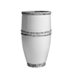 Rustic Fiberglass Layered Classic Planter 90cm – Premium Tall Decorative Planter for Modern Spaces