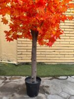 Artificial Maple Leaf Tree 160cm | Luxury Orange Indoor Artificial Plants in Nigeria - Image 2