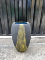 Classic Vase 60cm (Rustic Design) Fiberglass Planter for Timeless Décor - Image 2