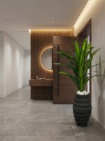 Artificial Dracaena Plant 140cm–155cm in Honeycomb Fiberglass Vase | Modern Indoor Décor Nigeria - Image 2