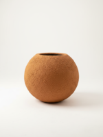30cm Round Ball (Rustic design) Fiberglass Planter  in Nigeria