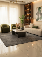 Artificial Skybird Plant 163cm–183cm in Artistic Onion Fiberglass Vase | Luxury Indoor Plant Nigeria - Image 2