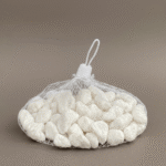 White Pebble Stones 0.5kg | Decorative Stones for Indoor Plants & Landscaping Nigeria