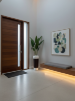 Artificial Skybird Plant 215cm–230cm in Rustic Cone Fiberglass Vase | Tall Indoor Décor Nigeria - Image 2