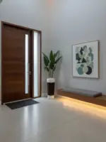 Artificial Skybird Plant 215cm–230cm in Rustic Cone Fiberglass Vase | Tall Indoor Décor Nigeria - Image 2