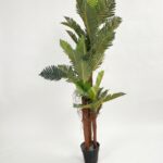 Artificial Three Stems Sheath Palm Tree Plants - 160cm