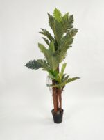 Artificial Three Stems Sheath Palm Tree Plants - 160cm