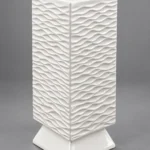 Ivory Wave Vase 3ft | Elegant Decorative Fiberglass Vase Nigeria