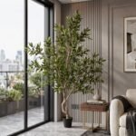 Artificial Olive Tree 220cm | Elegant Decorative Indoor Tree Nigeria