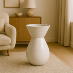 Elegant fiber Calabash Vase – 67cm Indoor Floor Accent - Image 2