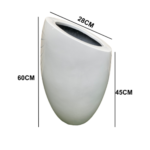 Chamfered Oval fiber Pots – Stylish & Durable Planters - Image 4