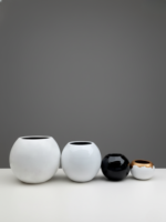 Round ball Fiber pots | 60cm, 50cm, 30cm, 25cm in Height