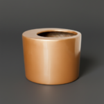 Elegant Curved Mouth Cylinder Vase – 30CM Tall, Stylish Design