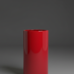Elegant fiber Cylinder Vase – 67CM Tall, Modern Décor Statement