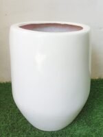 Chic Half-Cylinder fiber Pot – 42CM Tall, Modern Style - Image 4