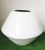 Elegant Onion-Shaped Fiber pot – 45CM Tall, Unique Design - Image 3