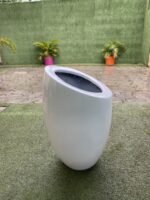 Chamfered Oval fiber Pots – Stylish & Durable Planters - Image 2