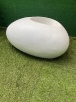 Pebble Pot fiber Flower Pot/planter/Vase for Interior & Exterior Design | Height:30cm - Image 2