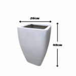 Elegant Belly fiber Pot – 49CM Tall, Stylish & Modern - Image 4