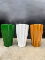 Stylish Okra fiber plant planter – 70CM Tall, Modern & Elegant - Image 3