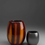 Mendels Egg Classic fiber Flower Planters Pots